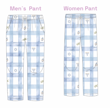 Chanuka Pajamas - Adult